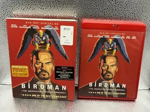 Birdman (Blu-ray, 2014) Red Case W/ gatefold Slipcover / Michael Keaton - Picture 1 of 4