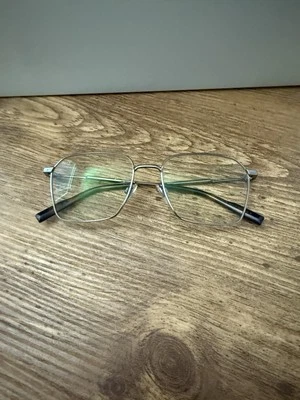 Dolce & Gabbana DG1350 04 Eyeglasses FRAMES ONLY Gunmetal Wire 55-18-145 Italy - Image 1 of 4