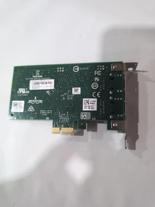 Soporte de media altura para tarjeta de red 557M9 Dell Broadcom 5720 doble puerto 1 GB - Imagen 1 de 5