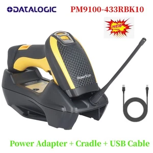 Datalogic PM9100-433RBK10 PowerScan 1D Wireless IP65 Barcode Scanner Imager Kit - Bild 1 von 18