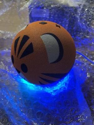 Amazon Echo Dot 4th Gen Kids Childs Smart Speaker Tiger Edition + Power Supply - Image 1 of 4