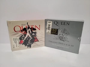 (2) QUEEN Greatest Hits I,II, & III Many Faces of Queen/Various Artist 3 CD LOT - Picture 1 of 1
