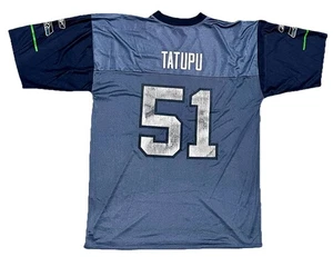 NFL Reebok Seattle Seahawks Lofa Tatupu #51 Football Trikot Herren Gr. XL LESEN - Bild 1 von 8