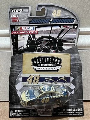 2015 Jimmie Johnson Lowes Darlington Throwback Hendrick NASCAR Authentics 1/64 - Image 1 of 4