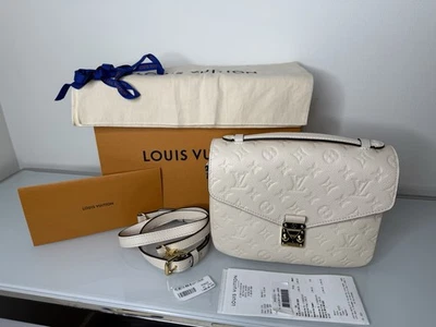 Louis Vuitton Pochette Métis Crossbody Creme Monogram Empreinte  M46552 - Image 1 of 4
