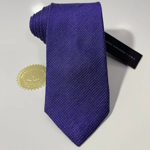 New w ๐ท๏ธ John Varvatos Purple&Gray Silk/Viscose Blend Modern Tie 59.5x3.25โ - Picture 1 of 13