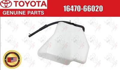 Toyota OEM Tank Assy, Radiator Reserve 16470-66020 for Land Cruiser FZJ80 - Image 1 of 4