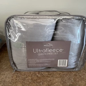 Juego de sábanas Queen ultra polar gris marca Berkshire - Imagen 1 de 4