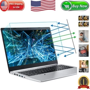 15.6 Inch Eye Protection Screen Protector Duo - Anti Glare & Scratch Resistant - Picture 1 of 9