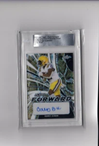 2022 Leaf Flash Kaleidoscope Snakeskin Proof Corey Kiner Rookie Auto 1/1 - Picture 1 of 2
