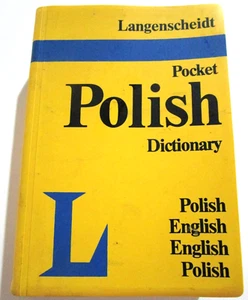 Polish Dictionary..Langenscheit..Pocket..Polish-English/English-Polish.VGC - Picture 1 of 6