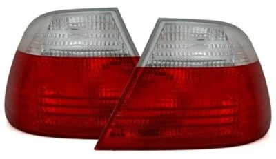 TYC Rückleuchten Set in Rot Weiss für 3er BMW E46 Coupe 99-03 Heckleuchten - Bild 1 von 3