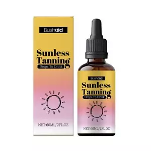 Sunless Tanning Drops To Drink, Drinkable Sunless Tanning Drops, Oral Drink-60mL - Picture 1 of 10
