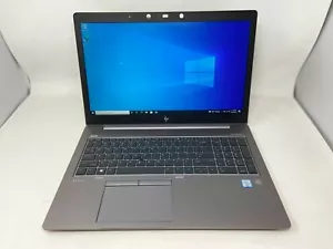 HP ZBook 15u G5 Core i7-8650u 1,9 GHz 16GB 512GB SSD 4K Pro WX 3100 Gaming Laptop - Bild 1 von 9