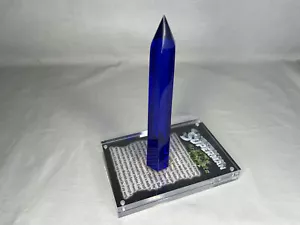Superman Kryptonite, Blue Acrylic Crystal, Real Prop Replica, Display Plaque - Picture 1 of 8
