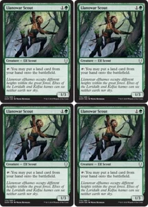 MTG - 4x LLANOWAR SCOUT - Dominaria (C) - Picture 1 of 1