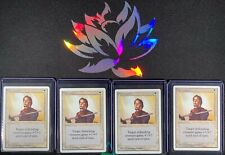 MTG Unlimited Edition 1993 Righteousness x 4 (LPx2, MPx2) Playset 2ED Rare 93/94