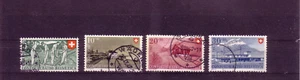Schweiz  Michelnummer 480 - 483 gestempelt  (europa:11849)  - Bild 1 von 1