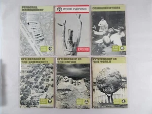Pfadfinder von Amerika (BSA) Menge 6 Verdienstabzeichen Bücher guter Zustand Vintage - Bild 1 von 13
