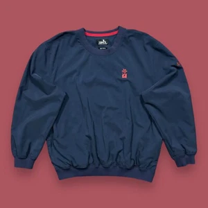 Ashworth Golf Sweatshirt Pullover Water Resistant Stretch Comfort Polyester Blue - Picture 1 of 9