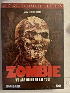 Lucio Fulci's Zombie (DVD) 1979 Italian Horror - 2 disc ultimate edition - Picture 1 of 3