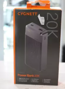 Cygnett ChargeUp Reserve 20K Powerbank (Black) - Picture 1 of 5