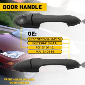 Door Handle Fit Focus Front Rear 00-2007 Ford LH /RH Outer Smooth - Picture 1 of 10