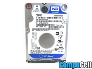 WD Blue WD5000LPCX 500GB 5400PRM Laptop SATA Hard Drive HDD 726835-002 *AS IS* - Picture 1 of 4