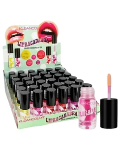 Kleancolor 4pc Lipracadabra Color Changing Lip Oil Set - Hydrating Shiny Lips - Picture 1 of 3