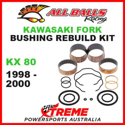 38-6058 Kawasaki KX80 KX 80 1998-2000 MX Off Road Fork Bushing Kit - Imagem 1 de 2