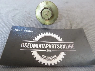 1990-2005 MAZDA MIATA PARAFUSO DE REFORÇO DE PARA-CHOQUE HARDWARE - PAR (2) - Imagem 1 de 3