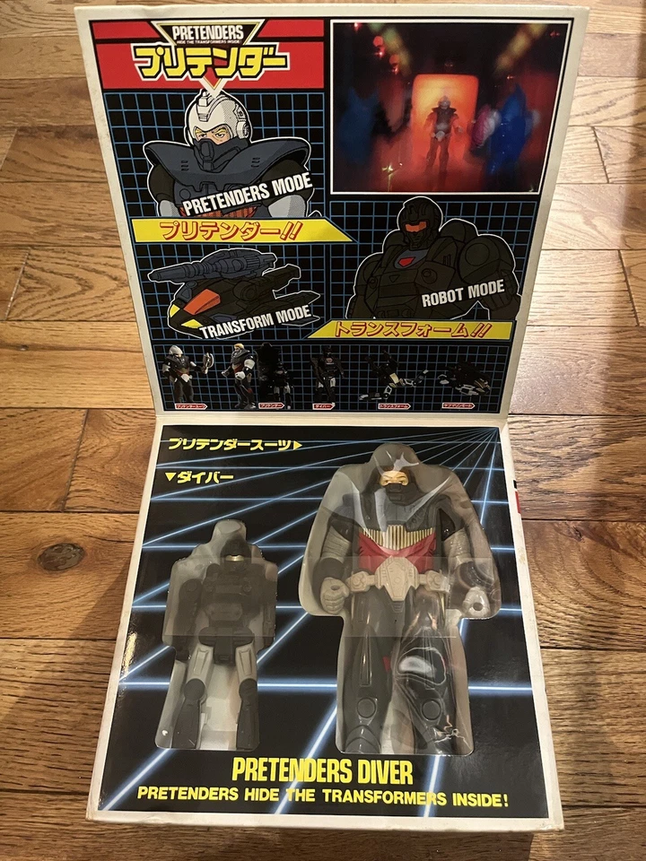 NEW Takara Transformers G1 DIVER PRETENDER C-203 RARE Sealed Vintage Waverider - Image 1 of 4