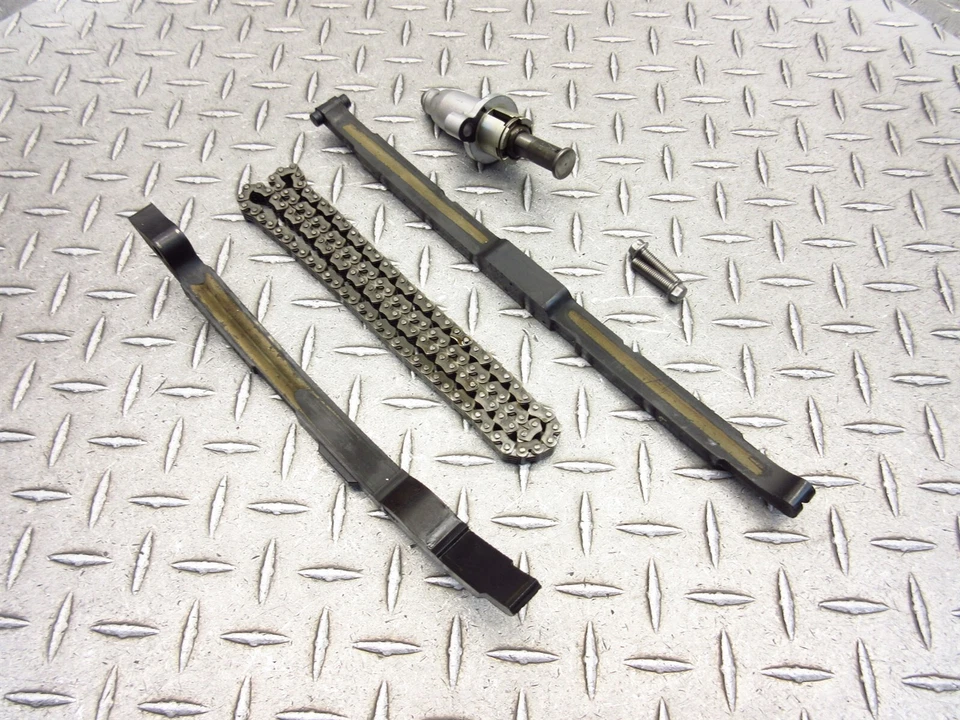 Lote de guías tensores de cadena de distribución de leva Yamaha Fazer FZ1 FZS1 FZS1000 2003 01-05 Foto 1 de 4