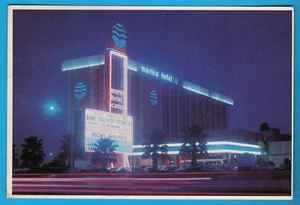 USA Nevada Las Vegas Marina Hotel FG cartolina vintage postcard postkarte MA1818 - Imagen 1 de 2