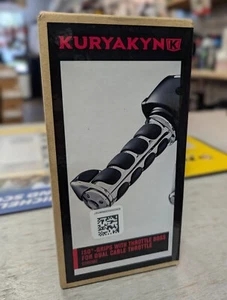 Empuñaduras ISO Kuryakyn Premium con jefe de acelerador para Harley de doble cable cromado - #6212 - Imagen 1 de 4
