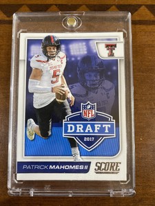 2017 Score - NFL Draft #2 Patrick Mahomes II (RC)