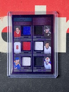 2023 Leaf In The Game Used Legendary Locker Room /40 Relic Jagr, Ovechkin, +4