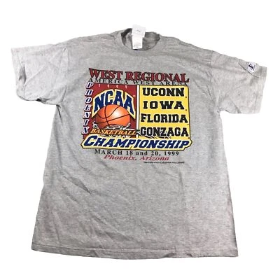 VTG West Regional NCAA Championship Shirt Men Large Gray Basketball Arizona NWT - Image 1 of 4