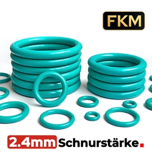 O-Ringe Dichtringe Dichtungsringe Ø 2,2 - 85,2 mm / Schnurstärke 2,4 mm / FKM 75 - Picture 1 of 6