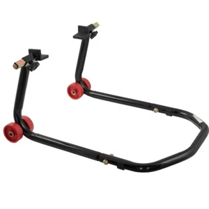 Cavalletto Alza Moto Solleva Posteriore Slitta Regolabile Universale 4 Ruote - Bild 1 von 1