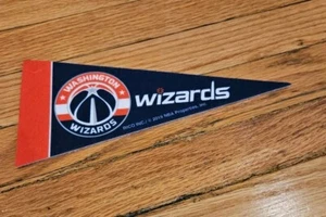 NBA Washington Wizards 9” x 4” Felt Pennant Mini Flag Rico Tag Express - Picture 1 of 1