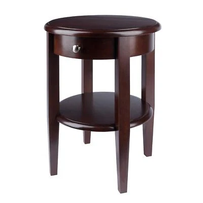 Wood Concord Occasional Table Antique Walnut - Image 1 of 4