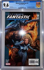 ULTIMATE FANTASTIC FOUR 21 CGC 9.6 1ST APP FANTASTIC FOUR ZOMBIES 2005