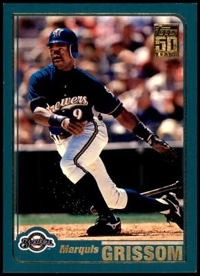 Marquis Grissom #38 2001 Topps - Image 1 of 2