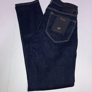 Jeans skinny uomo Kancan taglia 30x31 blu lavaggio scuro nuovo con etichetta denim nuovo - Foto 1 di 8
