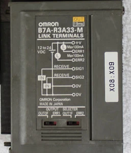 Terminales de enlace OMRON B7A-R3A33-M B7AR3A33M *XLNT* - Imagen 1 de 3