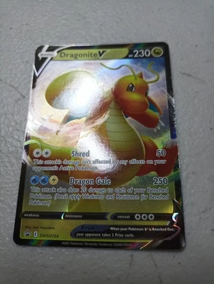 Dragonite V SWSH154 SWSH: Sword & Shield Promo Cards Holo - Image 1 of 2
