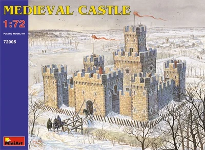 1:72 Miniart Medieval Castle. Kit MIN72005 Modellino - Immagine 1 di 2
