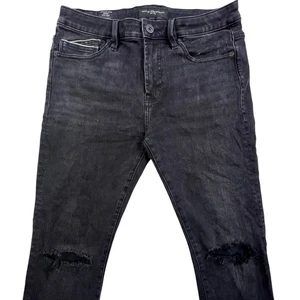 Cult Of Individuality Jeans Mens 34x32 Black Punk Super Skinny Stretch Rock - Picture 1 of 14