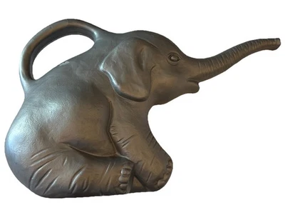 Regadera Union Products 1996 molde soplado elefante gris vintage Foto 1 de 3